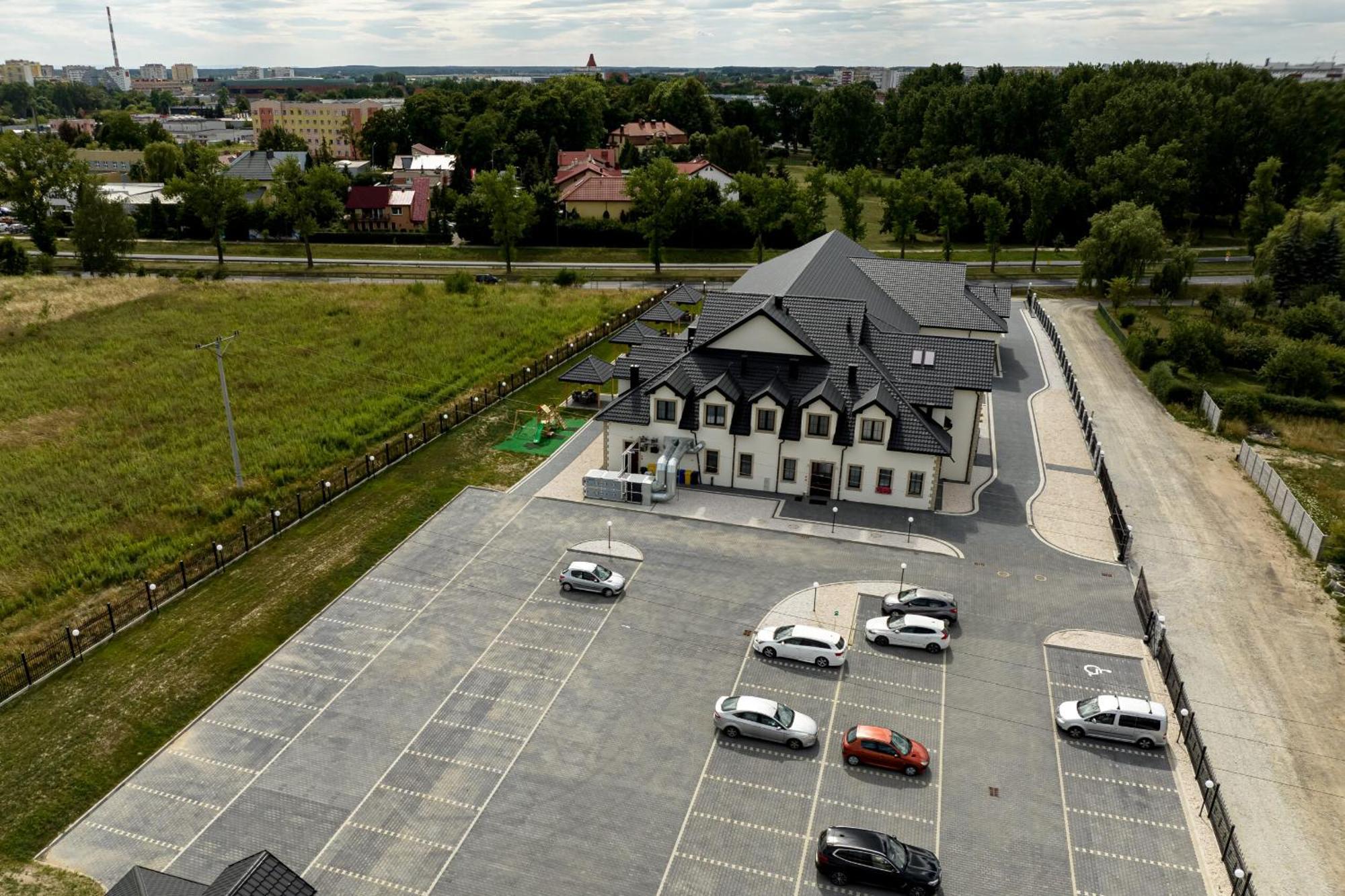 Pensjonat Miedziana Perla Lubin Eksteriør billede